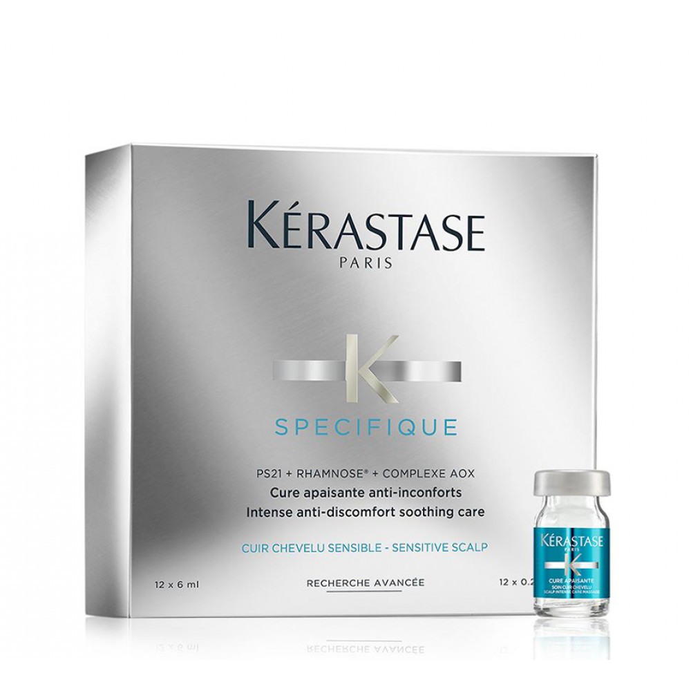 Kérastase Specifique Ampolas Couro Cabeludo Sensivel 12X6ML