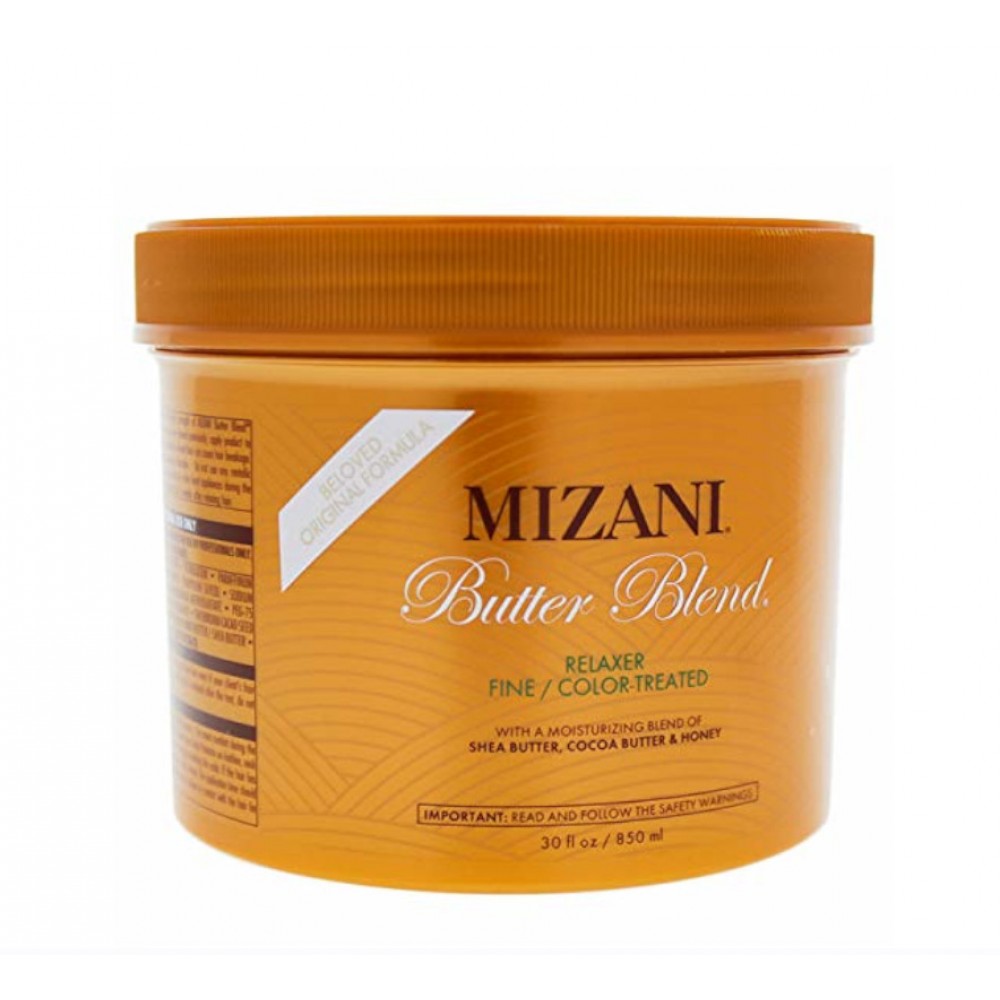 Mizani Butter Blend Relaxer Finos / Tratmento Cabelos Pintados 850ML